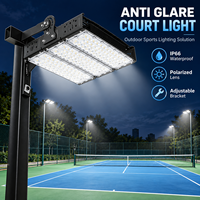 Éclairage LED anti-éblouissement IP66 de qualité supérieure pour terrains de tennis avec support réglable pour clubs de tennis et installations sportives