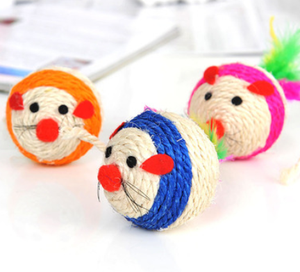 Offre Spéciale Chaton jouets <span class=keywords><strong>Pour</strong></span> Animaux En Vrac Boule <span class=keywords><strong>De</strong></span> Plume Interactif Souris <span class=keywords><strong>Chat</strong></span> Jouet Ensemble - Product Image 3