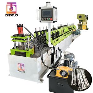 אוטומטי מדריך חלון פרופיל גליל להרכיב מכונה עם מכונת ניקוב - Product Image 2