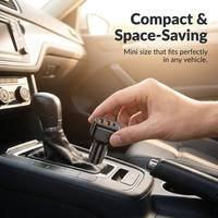 Cargador de Coche de 3 Puertos PD30W Dual QC22.5W, Adaptador Rápido para Encendedor de Cigarrillos, Indicador LED USB-A PD, Cargador Universal para Teléfono de Coche de 12V/24V