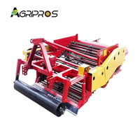 Moissonneuse-batteuse automatique pour arachides à fixer sur tracteur |   Solution de récolte intégrée avec transmission par engrenages pour la semence à grande échelle en agriculture
