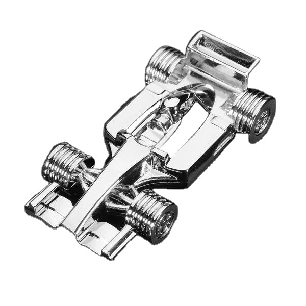 Custom Logo Racing Car Metal USB Flash Drive 16GB 32GB 128GB Capacity Comes in Gift Box with USB 2.0 Interface Stock Available