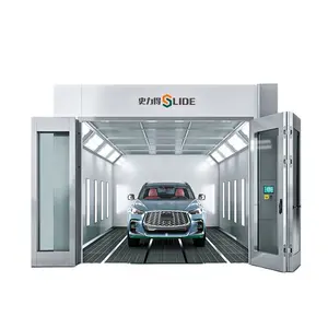 SLD Cabine de pintura de carro com aquecimento diesel, cabine de pintura de carro, forno de pintura, cabine de pintura