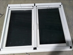 Cửa sổ trượt uPVC cho các tòa nhà văn phòng tiết kiệm năng lượng cách âm kích cỡ tùy chỉnh hệ thống khóa an toàn hiện đại và bền - Product Image 4