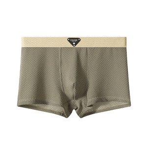 Sous-vêtements pour hommes à taille mi-haute, tendance, vente chaude, sport adulte, boxer respirant - Product Image 4