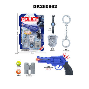 Faire semblant de jouer ensemble enfants Police jeu ensemble jouet armes jeu de rôle jouets - Product Image 4