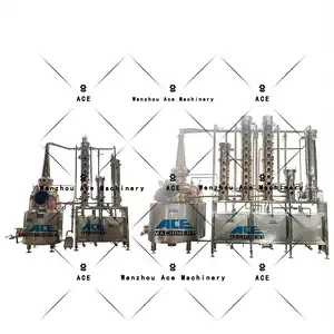 Alambique Whisky Pot Still Alcohol Alkol Distilleerder Destillatiekolom