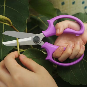 Tijeras de Podar Industriales de Acero Inoxidable al por Mayor para Jardinería y Bonsái, con Agarre Antideslizante y Mecanismo de Trinquete, de Alta Calidad para Paisajismo - Product Image 4