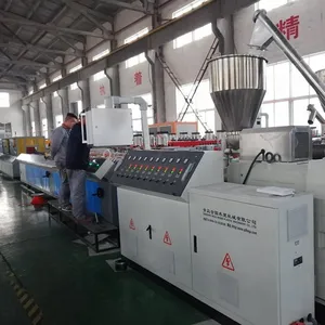 SJ90 PP PE Plastic Single Screw Extruder for Plastic Profile extrusion line