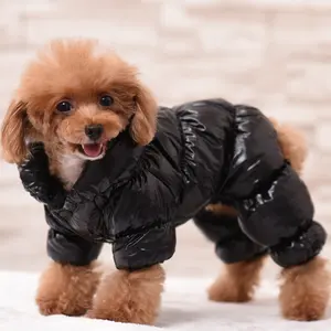 Abrigo para Perro XL de Invierno Ropa Cálida y Bonita para Perros y Gatos Indumentaria para Mascotas Ropa para Perritos en Negro Abrigos para Perros Grandes - Product Image 1