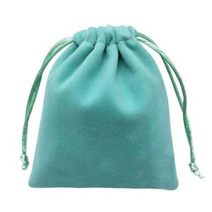 Eco-Friendly 10x12cm Jewelry <b>Bags</b> Wholesale Soft Velvet Gift Packaging <b>Drawstring</b> Pouch <b>Makeup</b> <b>Drawstring</b> <b>Bag</b> - Product Image 6