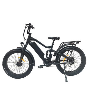 Manillar <span class=keywords><strong>BMX</strong></span> <span class=keywords><strong>de</strong></span> 26 pulgadas, suspensión completa, bicicleta <span class=keywords><strong>de</strong></span> montaña eléctrica <span class=keywords><strong>de</strong></span> 1000W con tubo inferior, batería <span class=keywords><strong>de</strong></span> litio, neumático grueso, bicicleta eléctrica <span class=keywords><strong>de</strong></span> 48V - Product Image 2