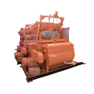 Mixing System Use for Block Making Machine JS750L Electric Mobile Concrete Mixer Mini Potable Mixing Machine