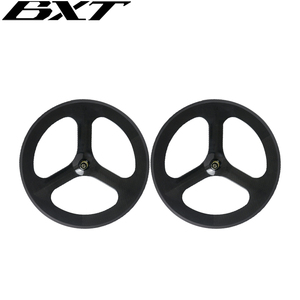 超軽量700Cカーボンバイクホイール トラックバイク用固定ギア88mm ディスクブレーキ/Vブレーキ対応 ロードクリンチャーホイールセット - Product Image 4