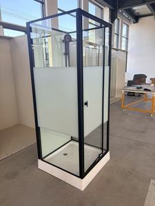 Penjualan Langsung Pabrik dengan Kabin Mandi MQ15 Dilengkapi Baki Mandi, Dua Dinding Belakang Kaca, dan <span class=keywords><strong>Set</strong></span> <span class=keywords><strong>Shower</strong></span> - Product Image 5