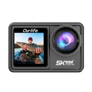 Cámara de Acción Ourlife 5K Ultra HD Wi-Fi para Deportes al Aire Libre, Ciclismo y Fotografía - Product Image 1