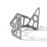 Production de cadre de moto bobber haute performance personnalisée avec pliage de tubes CNC, découpe laser, finition personnalisée