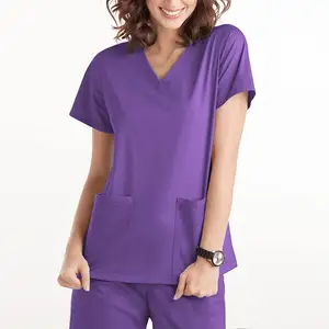 Uniformi per infermieri scrub per donna set clinica abbigliamento da lavoro filettato caviglia Jogger uniforme medica vestito medico dentale