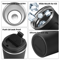 Taza Térmica Personalizable ODM Olerd de 380 ml y 510 ml con Soporte Profesional para Marca OEM ODM