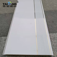 Panneaux de plafond en Pvc blanc brillant, panneaux, feuilles pour chambre