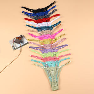 Tanga Sexy Personalizada TP01 # Tanga Sexy de Alta Calidad y Económica para Mujer, Ropa Interior Femenina, Tanga de Color Sólido - Product Image 2