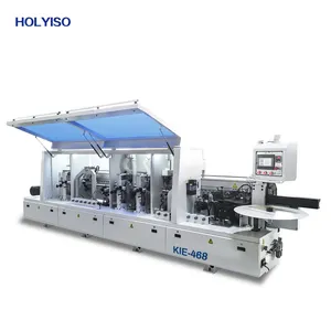 HOLYISO KIE-468 Chipboard Fully Automatic Edge Banding Machine Industrial Heavy Duty Standing Type Woodworking Equipment