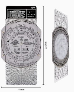 Regla Deslizante de Navegación para Estudiantes DF E6B, Herramienta de Guía Gráfica para Mapas de Aviación, Computadora de Vuelo de Plástico, Hecho en China - Product Image 4