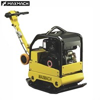 Nouvelle Plaque Compacteuse Monodirectionnelle avec Moteur Honda Haute Puissance et Réservoir d'Eau de 12L pour Utilisation en Construction