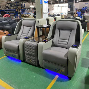 Elegantes <span class=keywords><strong>Sofa</strong></span> mit Weinschrank Heimkino Liegesessel <span class=keywords><strong>Sofa</strong></span> modern Kino Liegesessel Stuhl Wohnzimmermöbel Heimkino - Product Image 2