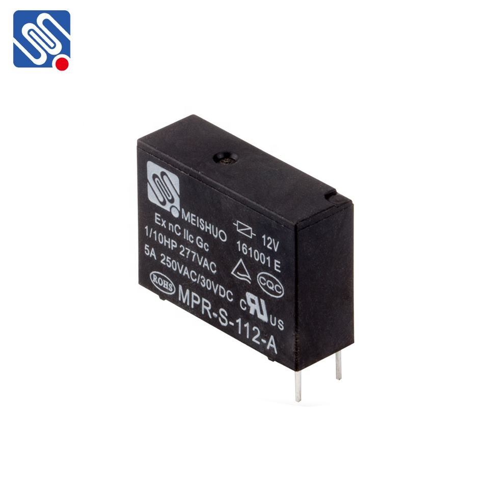 MEISHUO MPR-S-112-A air Condition Start Relay 3a Power Relay 5 Pin 12v