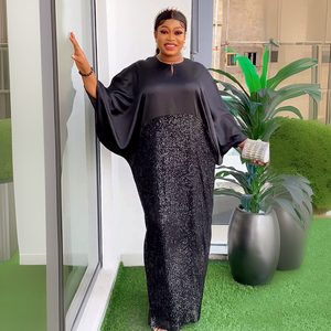 <span class=keywords><strong>H</strong></span> & D African Fashions <span class=keywords><strong>Vestidos</strong></span> Fo Robe Lentejuelas Ropa de <span class=keywords><strong>mujer</strong></span> de gran tamaño Vestido largo - Product Image 3
