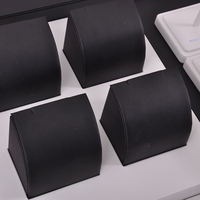 Expositor de Joyería de Lujo Personalizado, Organizador de Joyas Blanco y Negro, Resistente, para Venta al Por Mayor