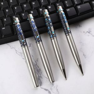 Stylo Rollerball en Acier Inoxydable Gravé sur Mesure – Cadeau d'Affaires Promotionnel, Largeur d'Écriture 1,0 mm, Logo Personnalisé, Design Original - Product Image 2