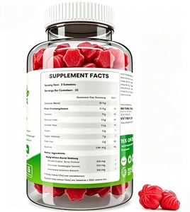 Bonbons gélifiés sans sucre, prébiotiques et probiotiques, pour l'équilibre du pH et la santé digestive à la canneberge - Product Image 3