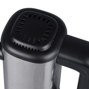 Batteur à œufs électrique en acier inoxydable Canxin, 5 vitesses, mélangeur à main avec fouet en fil métallique, noir - Product Image 1