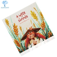 Profesyonel Özelleştirme Çevre Dostu Mürekkep Şeffaf Çocuklar İçin Meşgul Etme Çıkartmalı Karikatür Çizgi Roman Hikaye Kitabı
