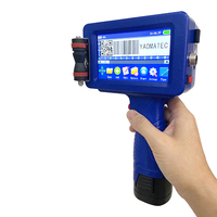 Imprimante à jet d'encre thermique Yaomatec 12,7 mm, machine de codage de date portable, pour boîte en carton, plastique, métal