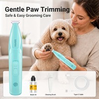 Tondeuse à poils pour animaux LILIPRO PT205, silencieuse, lame en céramique, tondeuse électrique pour animaux, rasoir sans fil pour animaux, kit de toilettage pour chats