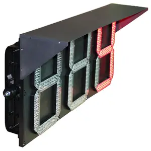 FAMA 1200x600mm Red Green Yellow 3 Digits Countdown Timer Led Traffic Signal Lights