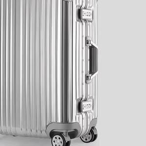 Valise en aluminium, mot de passe, valise à roulettes pour femme, valise à roulettes universelle pour homme, valise de 20 pouces, bagage à main - Product Image 3
