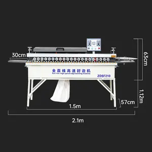 Multifunktions-Holz bearbeitung MDF PVC Automatic Edge Bander mit Staubs ammler