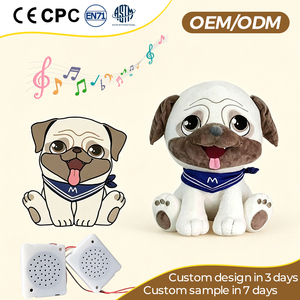 Service OEM : Peluche interactive personnalisée, chantante, enregistrante, parlante, avec boîte vocale électronique et musique - Product Image 4