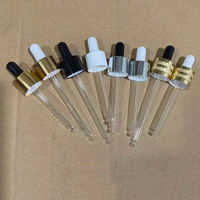 Hengjian — bouteille d'huile essentielle de 100ml, en plastique, avec pipette en verre, transparent, vert, ambre, bleu, blanc