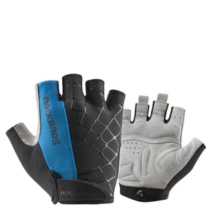 Guantes Deportivos de Medio Dedo para Exteriores, Antideslizantes, de Spandex y Algodón, Transpirables, para Ciclismo de Verano, Venta al Por Mayor - Product Image 1