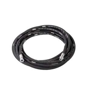 MECLUBE - 902-0404-500 Tuyau air/eau en caoutchouc synthétique noir r6 1/2 ''m-f 1/2'' - EAN HOSE REELS ACCESSOIRES POUR ENROULEURS DE TUYAU - Product Image 1