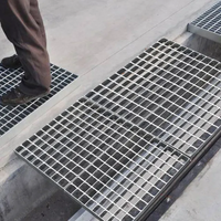 Rejilla de Acero Galvanizado con Recubrimiento de Zinc Pesado, Estándar ASTM A123, Resistente a la Corrosión, Cubierta de Drenaje, para Proyectos Costeros, Pasarelas y Pisos