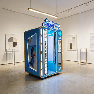 Photomaton personnalisable avec imprimante de passeports, support de paiement en espèces et par carte, logiciel, logo, distributeur automatique de photos - Product Image 3