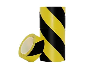 注意テープ防水PVCフロア警告安全マーキングテープ建築交通用