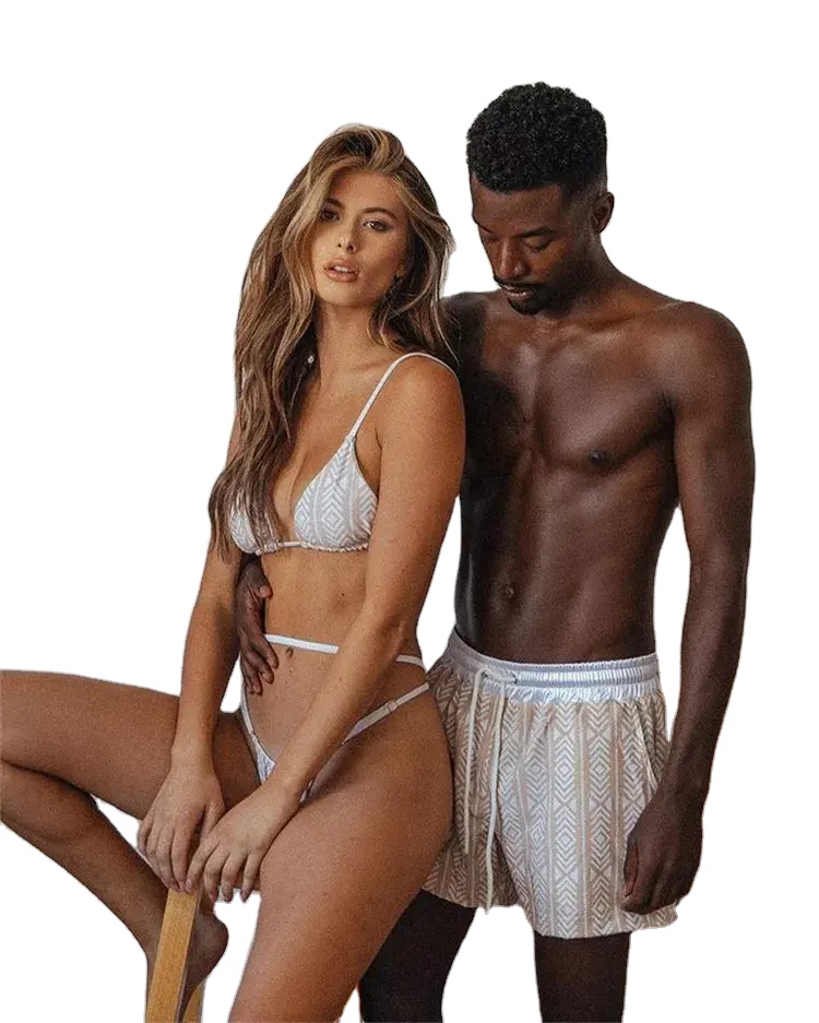 Men Wearing Womens Swimwear: Custom Couple Sets for 2023