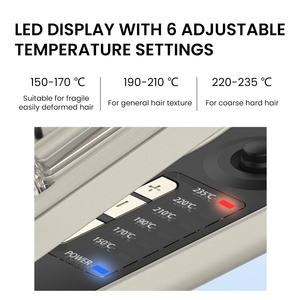 Vente chaude 2026 – Lisseur professionnel personnalisable avec logo, en céramique tourmaline - Product Image 4